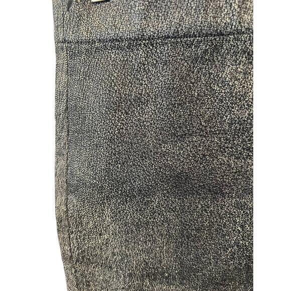ZERO + MARIA CORNEJO Rai Leather Curved Skirt Size 6 - Picture 7 of 11